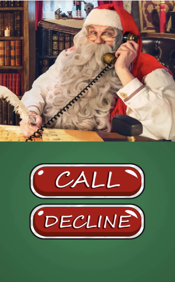 打电话给圣诞老人